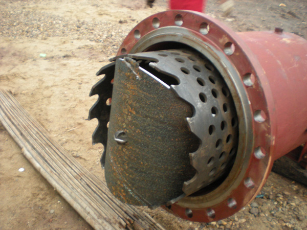 PE plugging, PE tapping, hole blanking pictures